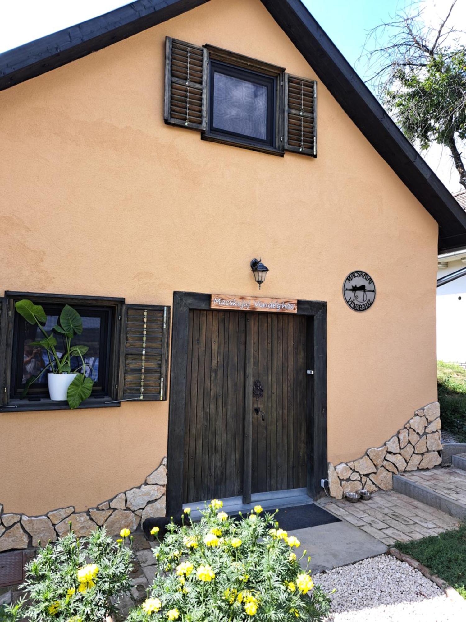 Macskajaj Vendeghaz Villa Mecseknádasd Buitenkant foto